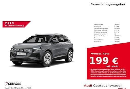 Gebraucht Audi Q4 e-tron Comfort 125 kW (170 PS) 2023 Kieselgrau SUV
