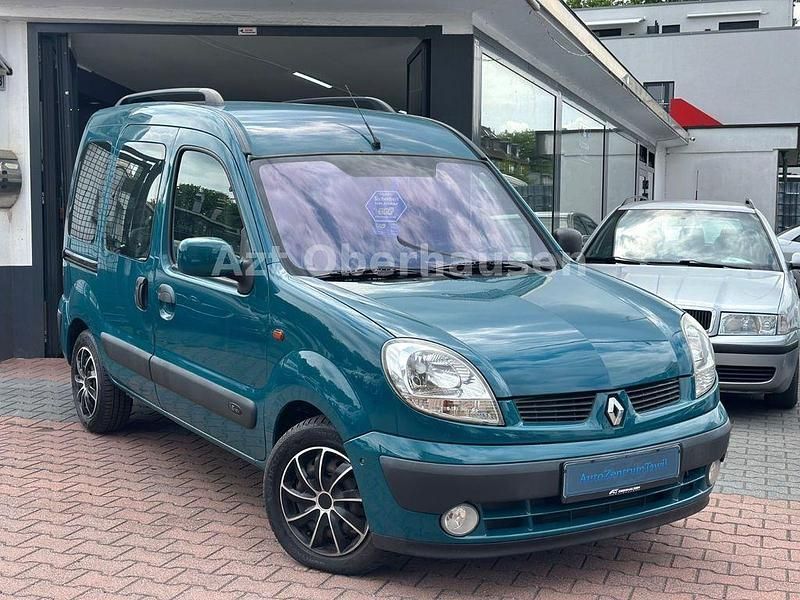 Grün Gebraucht 2004 Renault Kangoo Privilege Van / Kleinbus | 2.990 € (Etwas zu teuer) - Bild 1/4