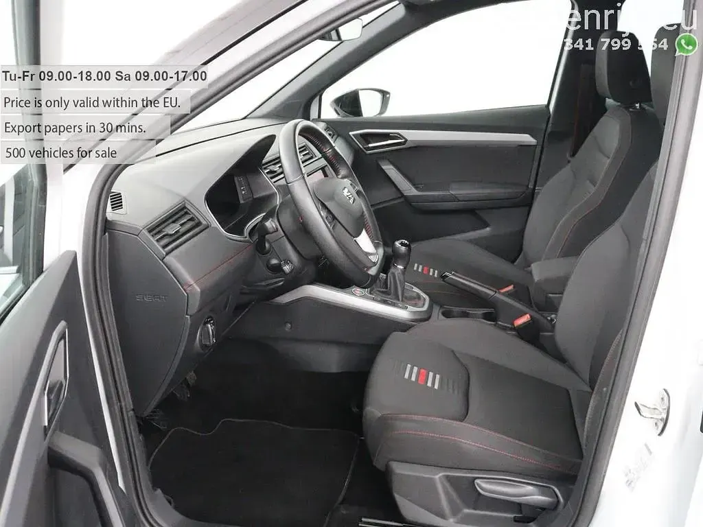 Gebraucht Seat Arona FR 110 PS (80 kW) 2021 Weiß SUV