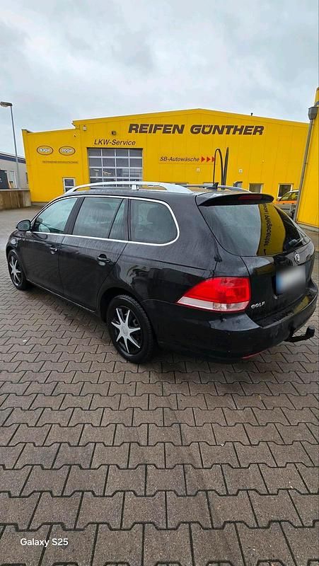 Gebraucht VW Golf V 105 PS (77 kW) 2008 Schwarz Kombi