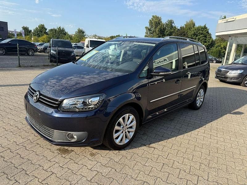 Gebraucht VW Touran Highline 140 PS (102 kW) 2012 Blau Van / Kleinbus