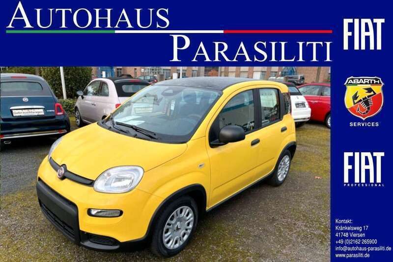 Bicolore gelb / dach in schwar Gebraucht 2024 Fiat Panda Kleinwagen | 13.990 € (Fairer Preis) - Bild 1/4