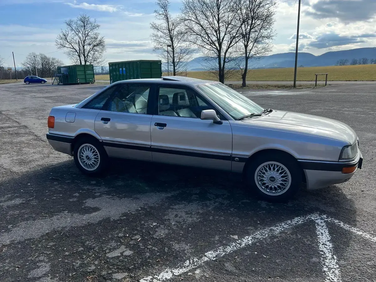 Gebraucht Audi 90 136 PS (100 kW) 1989 Silber Limousine