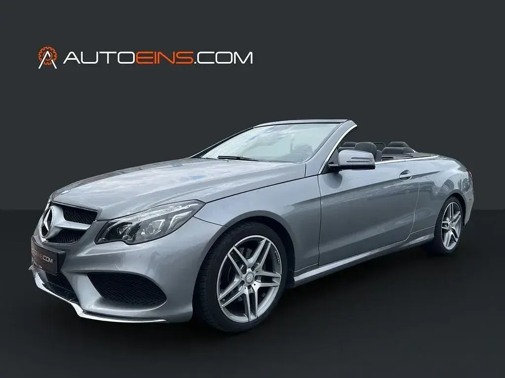 Gebraucht Mercedes E300 AMG line 252 PS (185 kW) 2014 Silber Cabrio