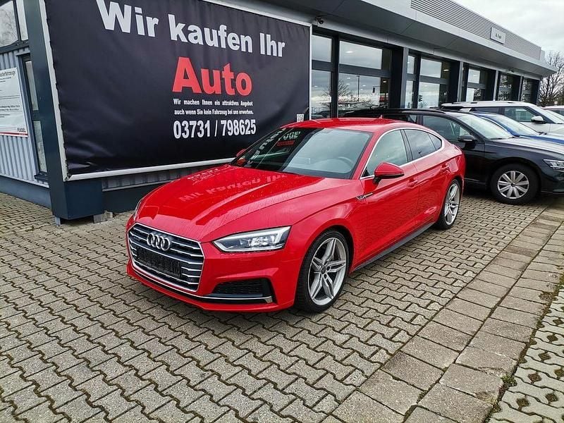 Gebraucht Audi A5 S-Line 252 PS (185 kW) 2017 Tangorot metallic Coupé