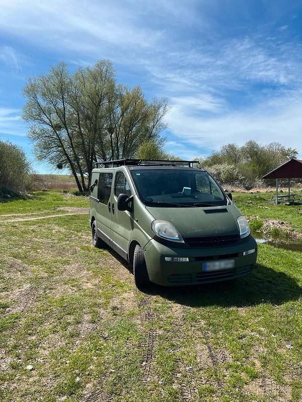 Usata Opel Vivaro 82 CV (60 kW) 2004 Verde Monovolume