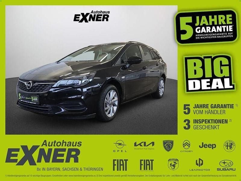 Onyx schwarz Gebraucht 2022 Opel Astra Edition Kombi | 11.950 € (Superpreis) - Bild 1/4