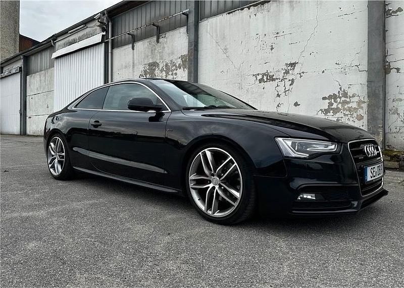 Schwarz Gebraucht 2012 Audi A5 S-Line Coupé | 10.500 € (Guter Preis) - Bild 1/4