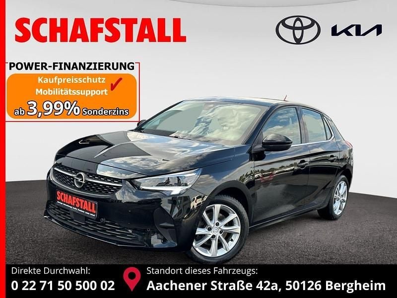 Lackierung schwarz perla nera/ Gebraucht 2023 Opel Corsa Elegance Kleinwagen | 14.479 € (Guter Preis) - Bild 1/3