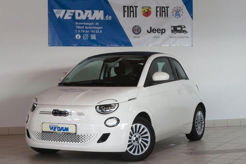 Weiß Gebraucht 2023 Fiat 500e Cabrio | 22.980 € (Fairer Preis) - Bild 1/4