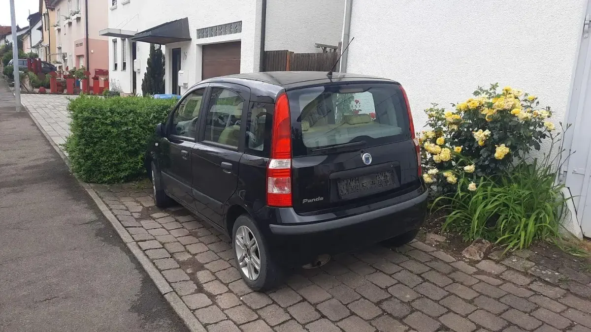 Gebraucht Fiat Panda 60 PS (44 kW) 2005 Schwarz Kleinwagen