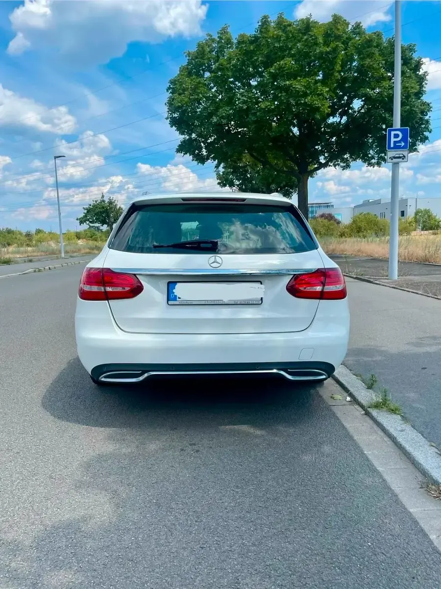 Gebraucht Mercedes C220 Edition 2015 Weiß Kombi
