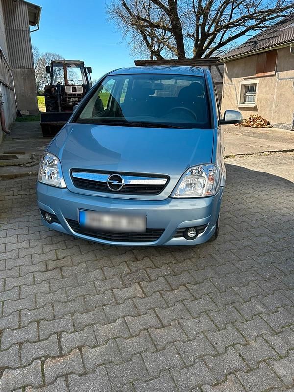 Gebraucht Opel Meriva 100 PS (73 kW) 2008 Blau Van / Kleinbus