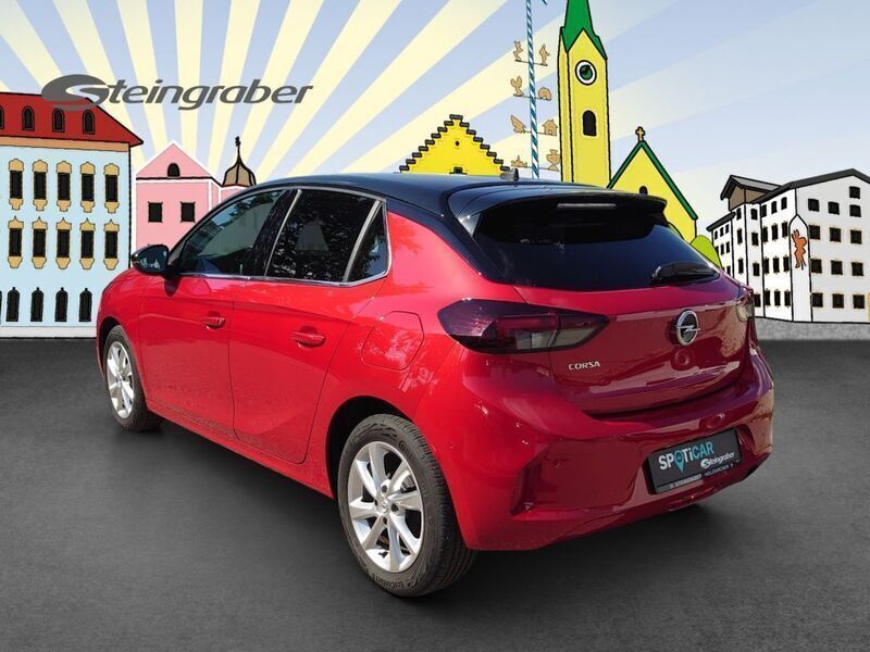 Używany Opel Corsa Elegance 101 KM (74 kW) 2023 Czerwony Hatchback