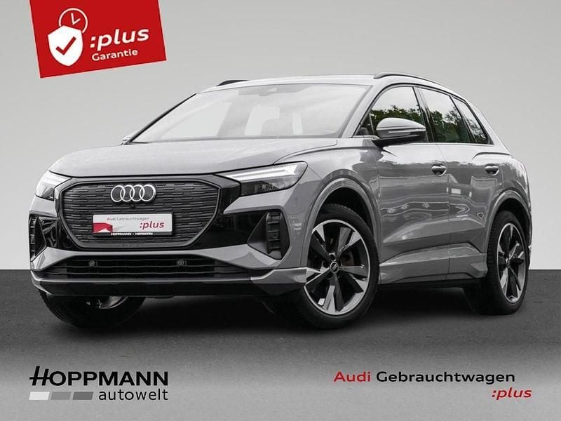 Kieselgrau Gebraucht 2023 Audi Q4 e-tron Advanced SUV | 31.480 € (Guter Preis) - Bild 1/4