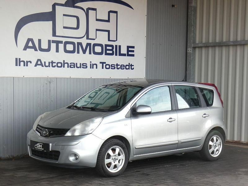 Second-hand Nissan Note Acenta 88 CP (64 kW) 2009 Argintiu Hatchback