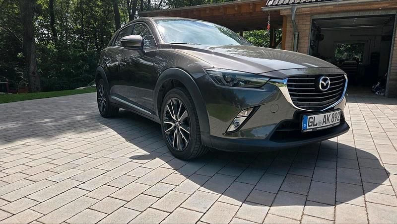 Gebraucht Mazda 3 Sports-Line 120 PS (88 kW) 2017 Braun Kleinwagen