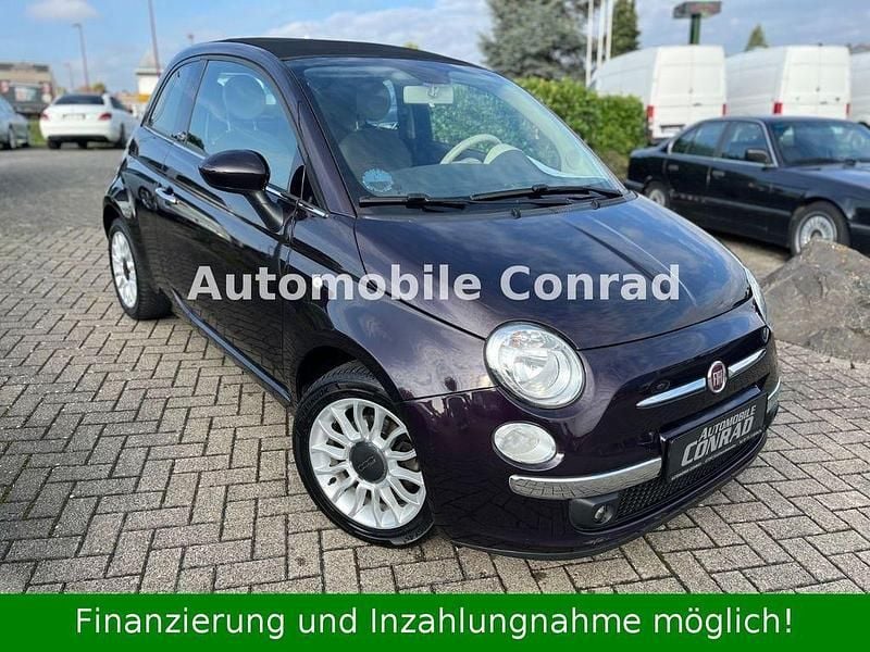 Violet Gebraucht 2012 Fiat 500C Lounge Cabrio | 6.499 € (Teuer) - Bild 1/4