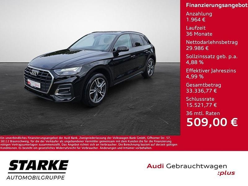 Brillantschwarz Gebraucht 2022 Audi Q5 Comfort SUV | 31.950 € (Guter Preis) - Bild 1/4