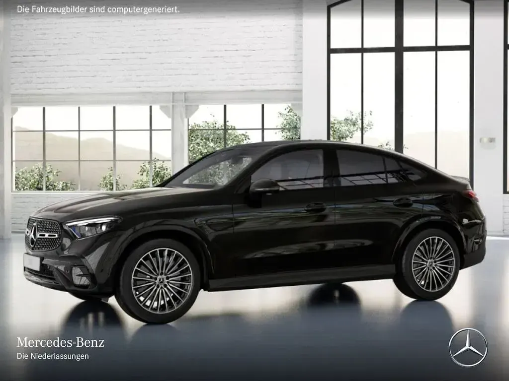 Gebraucht Mercedes GLC300e AMG 204 PS (150 kW) 2026 Obsidianschwarz SUV