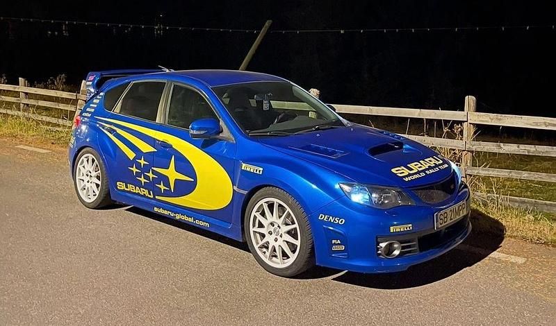 Gebraucht Subaru WRX STI 349 PS (256 kW) 2008 Blau Limousine