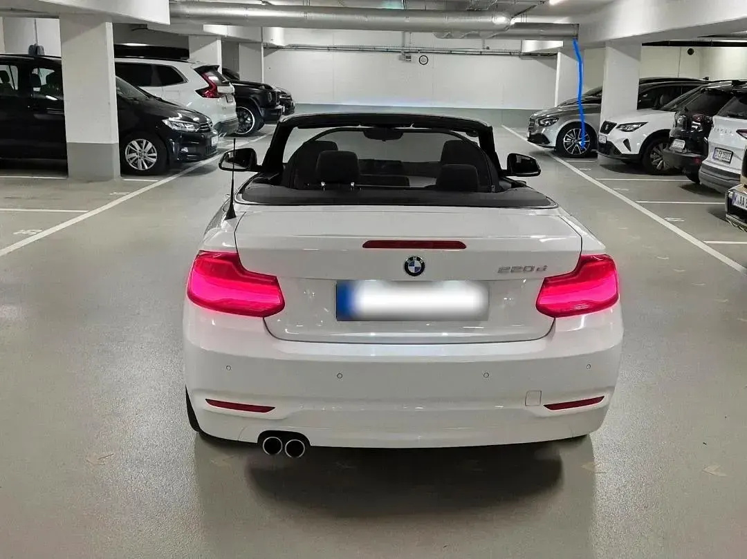 Gebraucht BMW 220 190 PS (139 kW) 2018 Weiß Cabrio
