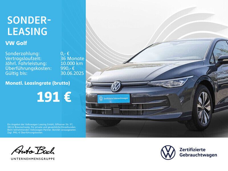 Grau (delfingrau metallic) Gebraucht 2024 VW Golf VIII Pro Limousine | 24.470 € (Guter Preis) - Bild 1/4