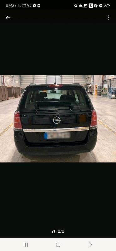 Schwarz Gebraucht 2005 Opel Zafira Van / Kleinbus | 4.600 € (Etwas zu teuer) - Bild 1/4