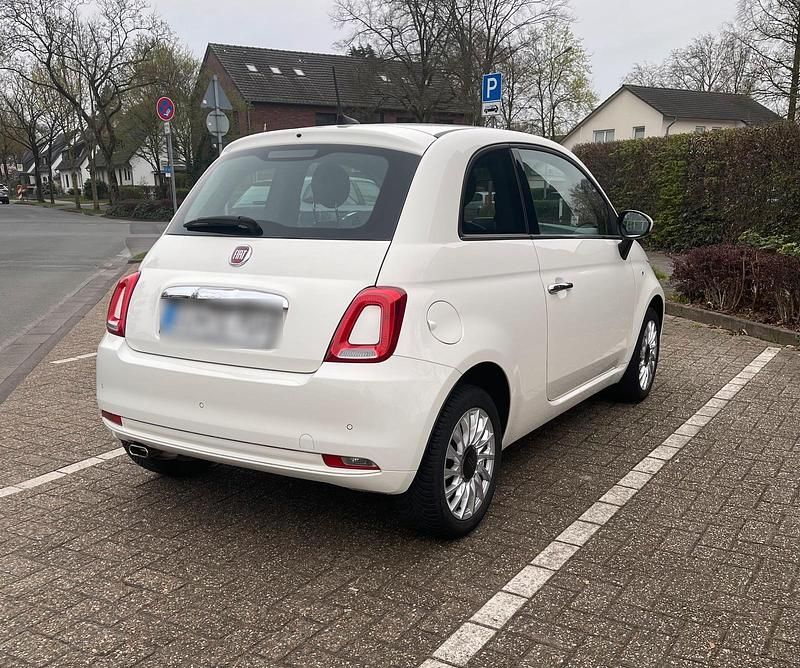 Gebraucht Fiat 500 69 PS (50 kW) 2019 Weiß Kleinwagen