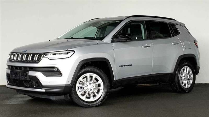 Gebraucht Jeep Compass Limited 190 PS (139 kW) 2022 Silber / glaciersilver / metallic SUV