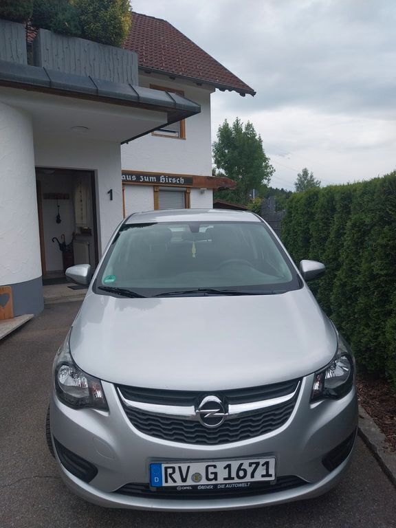 Silber Gebraucht 2017 Opel Karl Edition Kleinwagen | 6.500 € (Guter Preis) - Bild 1/4