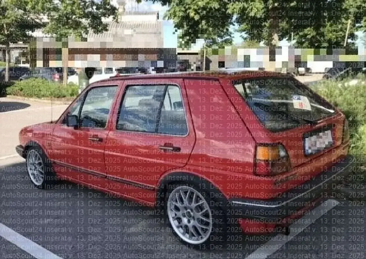 Używany VW Golf II S 174 KM (127 kW) 1985 Czerwony Hatchback