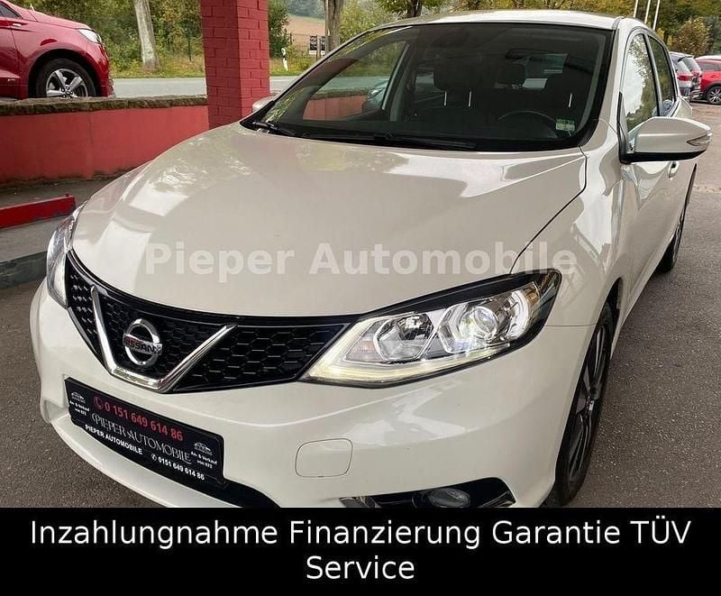 Weiß Gebraucht 2018 Nissan Pulsar N-Connecta Limousine | 13.490 € (Fairer Preis) - Bild 1/4