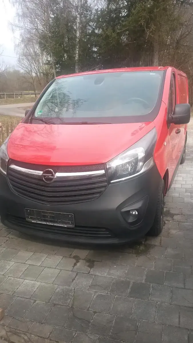 Gebraucht Opel Vivaro 125 PS (91 kW) 2017 Rot Van / Kleinbus