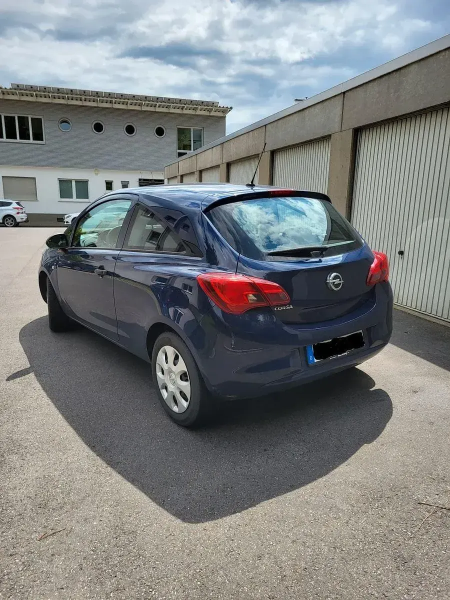 Gebraucht Opel Corsa Edition 69 PS (50 kW) 2017 Blau Kleinwagen