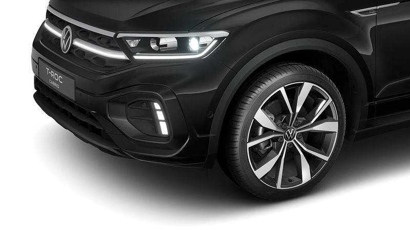 Gebraucht VW T-Roc Cabriolet R-line 150 PS (110 kW) 2025 Schwarz Cabrio