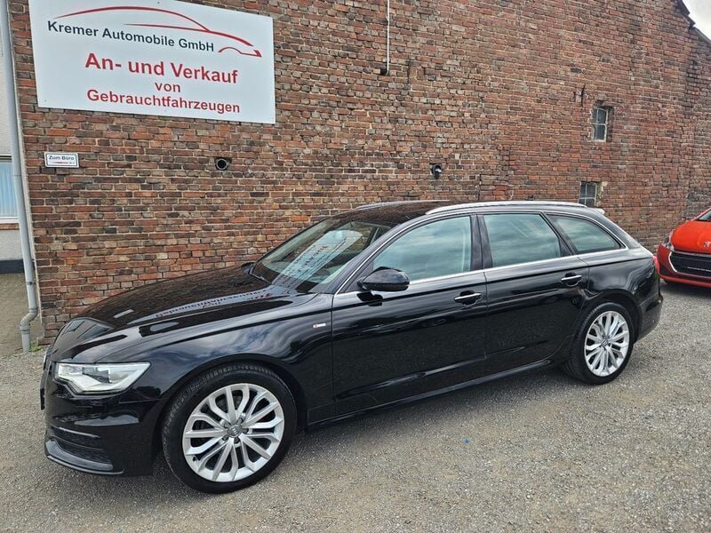 Schwarz Gebraucht 2014 Audi A6 Ambiente Kombi | 12.990 € (Guter Preis) - Bild 1/4