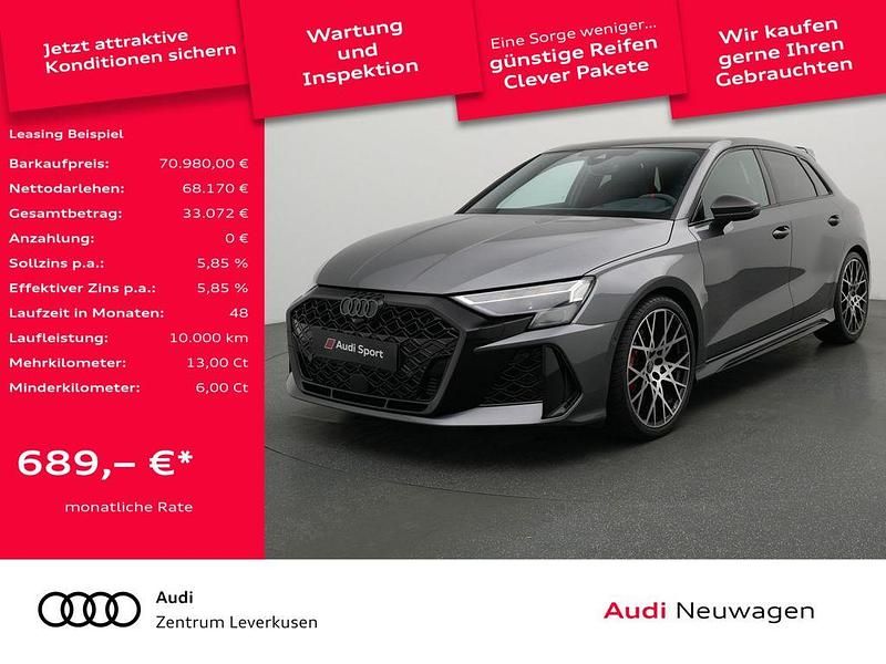 Daytonagrau perleffekt Neu 2025 Audi RS3 Comfort Limousine | 70.980 € - Bild 1/4