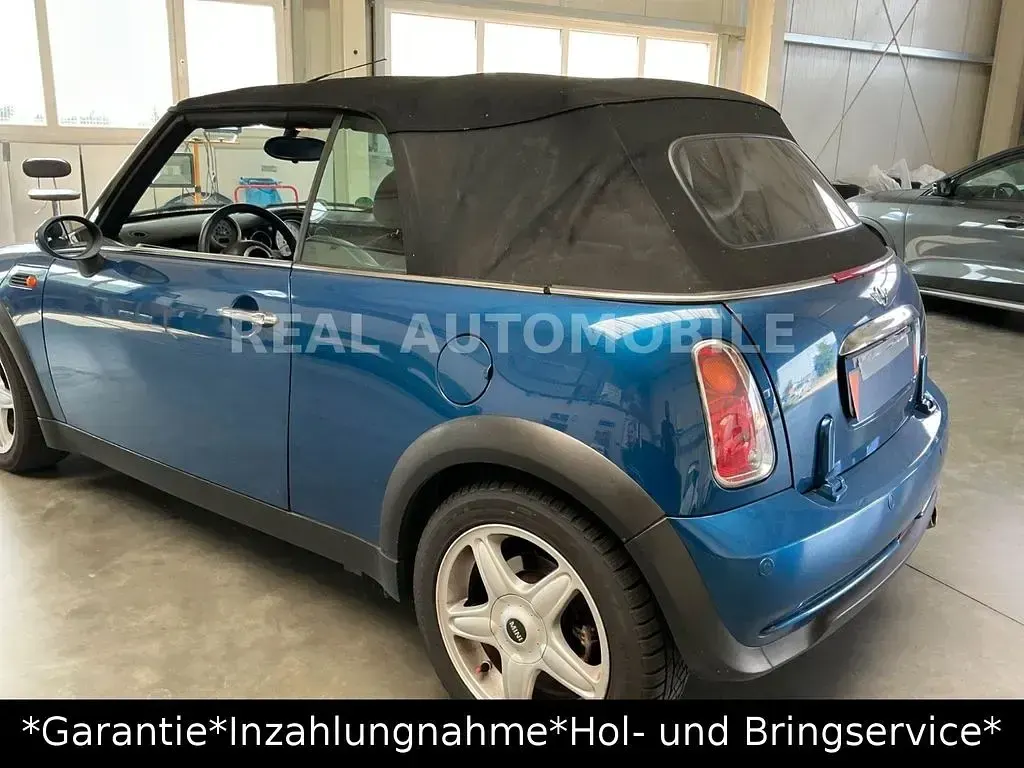 Gebraucht Mini Cooper Cabriolet 116 PS (85 kW) 2007 Blau Cabrio