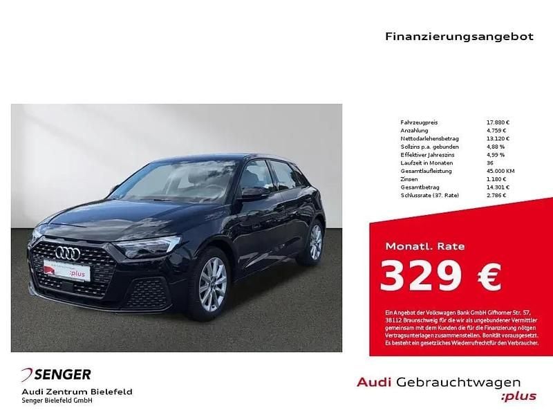 Blau Gebraucht 2019 Audi A1 Sportback Kleinwagen | 17.880 € (Superpreis) - Bild 1/1