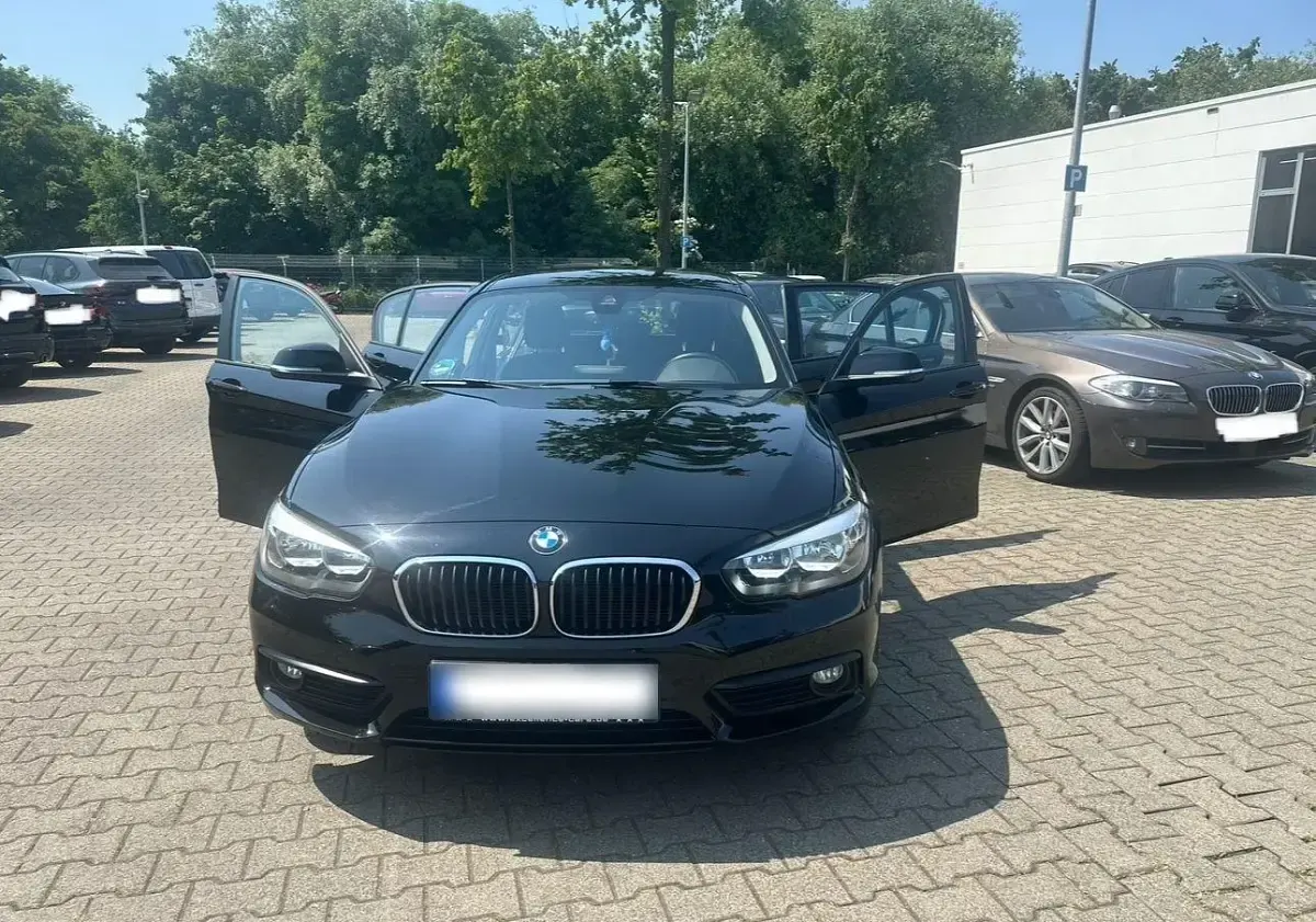 Brugt BMW 116 Advantage 109 HK (80 kW) 2016 Sort Hatchback