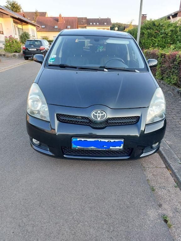 Schwarz Gebraucht 2008 Toyota Corolla Verso Executive Van / Kleinbus | 3.250 € - Bild 1/4