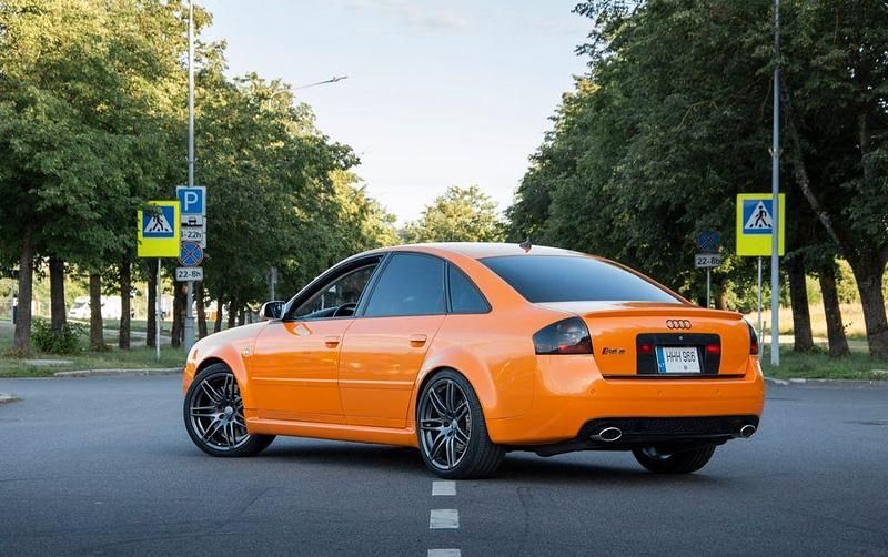 Gebraucht Audi RS6 Sport 450 PS (330 kW) 2003 Orange Limousine