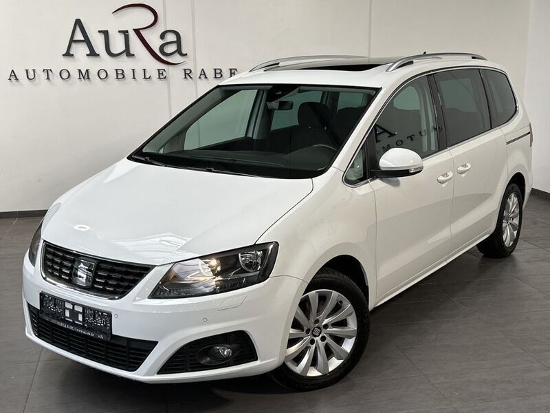 Rein weiss Gebraucht 2019 Seat Alhambra 4Drive Van / Kleinbus | 25.749 € (Superpreis) - Bild 1/4