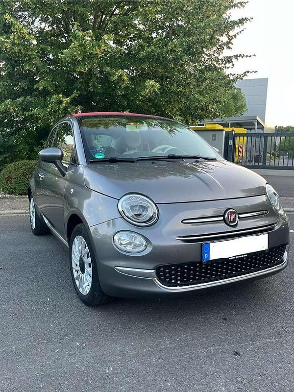 Grau Gebraucht 2018 Fiat 500C Lounge Cabrio | 9.500 € (Fairer Preis) - Bild 1/4