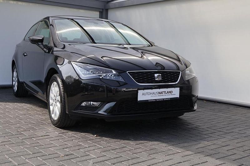 Gebraucht Seat Leon Style 110 PS (80 kW) 2017 Schwarz Coupé