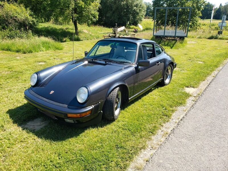 Blau Gebraucht 1987 Porsche 911 Carrera Coupé | 67.499 € - Bild 1/4