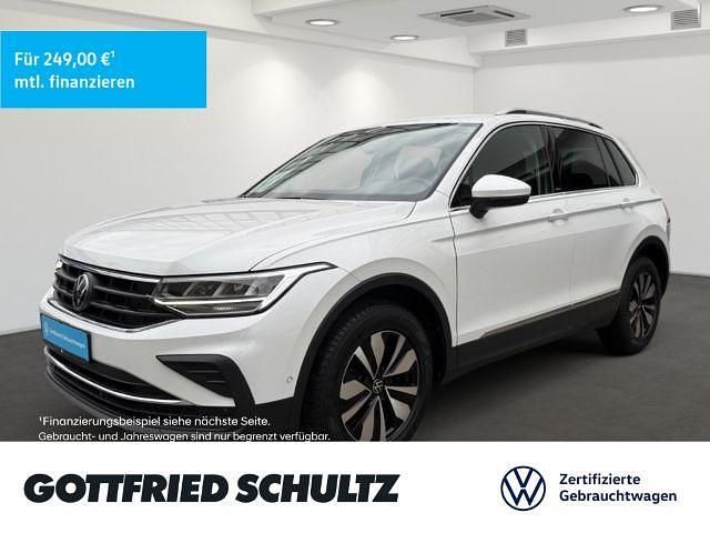 Oryxweiß perlmutteffekt Gebraucht 2024 VW Tiguan Move SUV | 32.990 € (Fairer Preis) - Bild 1/3