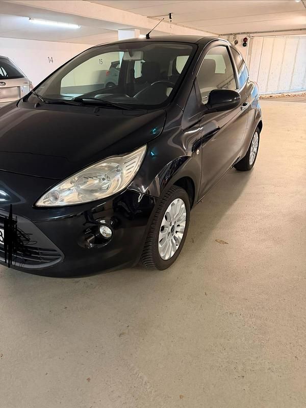Gebraucht Ford Ka Titanium 68 PS (50 kW) 2010 Schwarz Kleinwagen