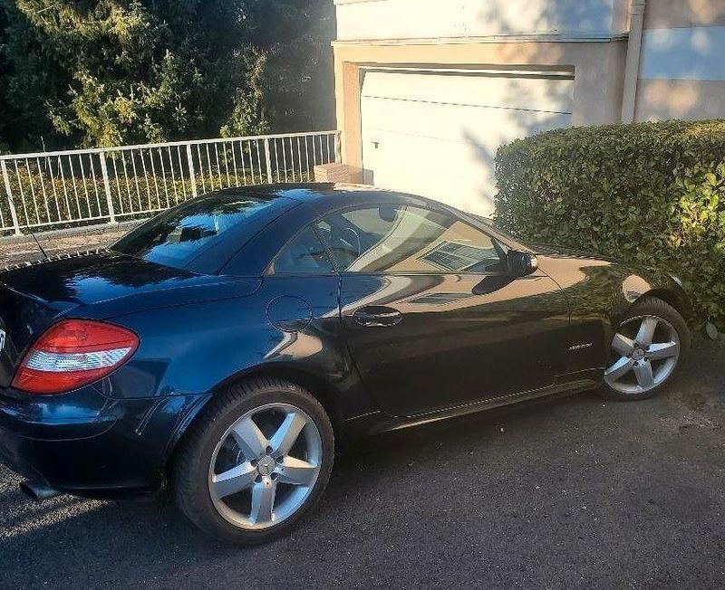 Gebraucht Mercedes SLK200 163 PS (119 kW) 2004 Blau Cabrio
